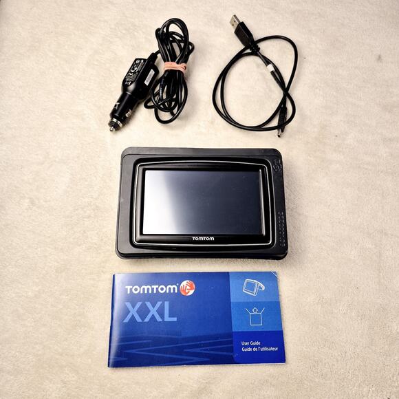 TomTom XXL 540S GPS Bundle Excellent Clean W Manual Car Charger & USB 5in Screen - Picture 3 of 12